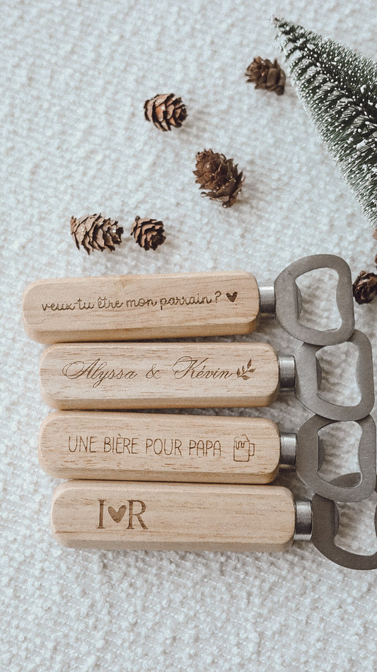 Décapsuleur en bois