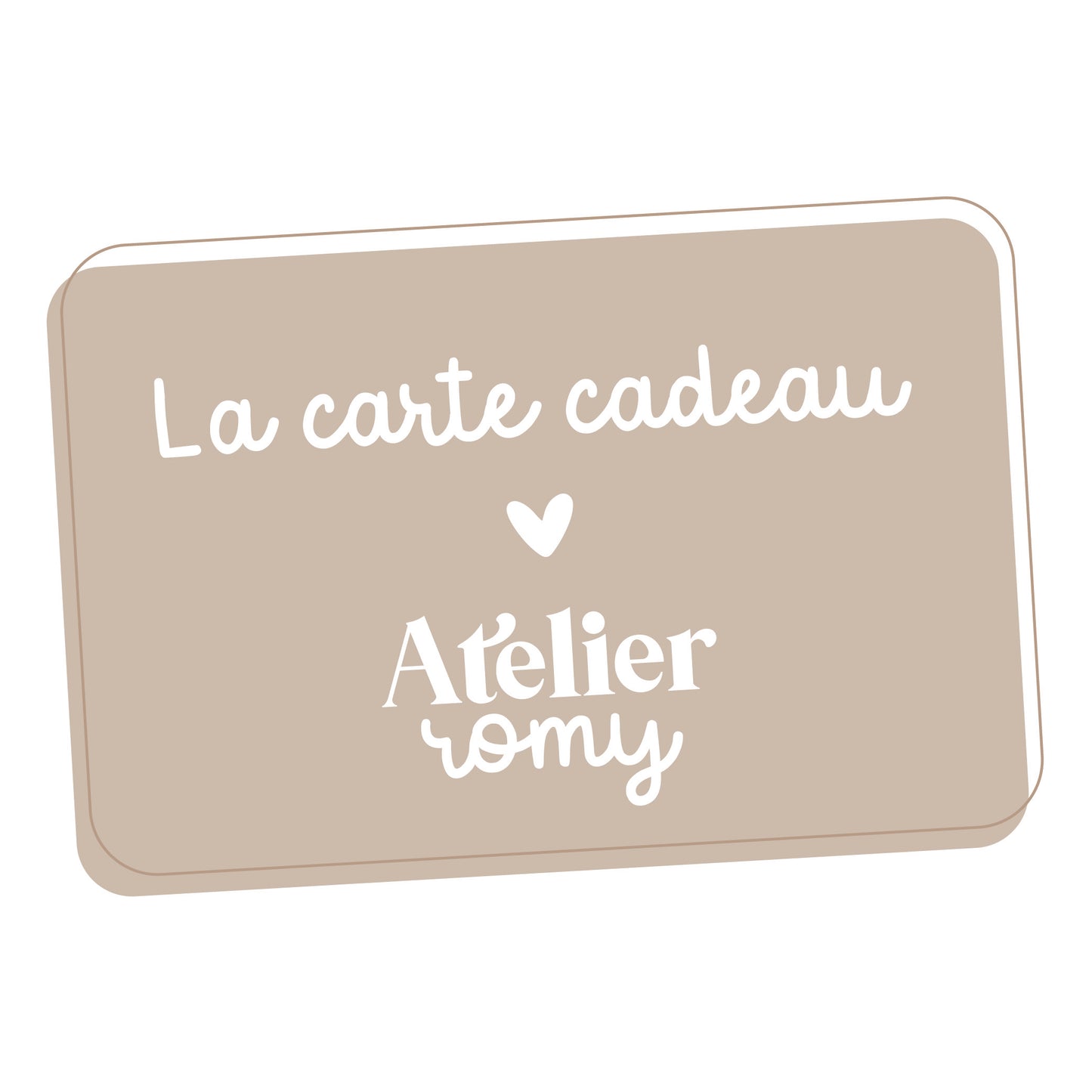 Carte Cadeau Atelier Romy