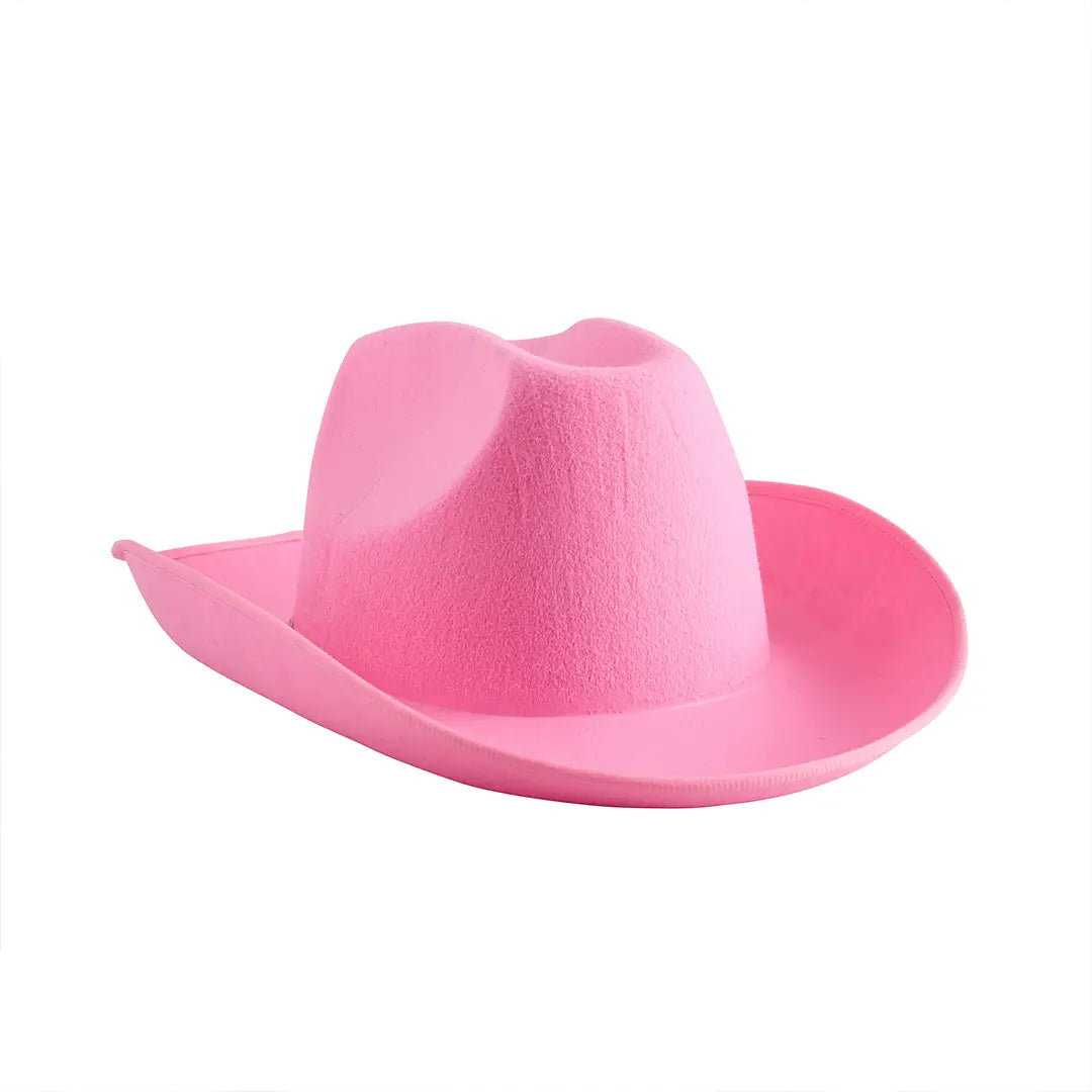 Chapeau de cowgirl rose