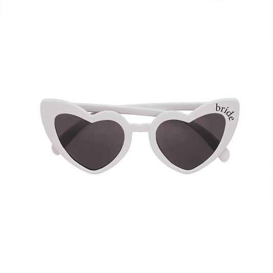 Lunettes cœur " bride "