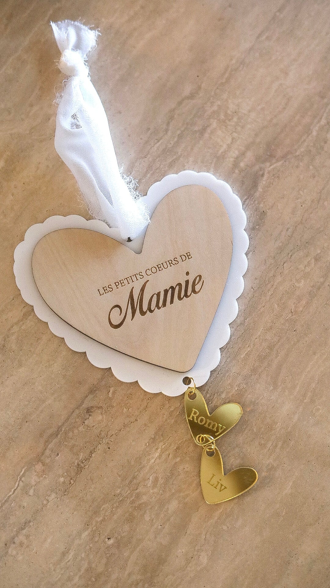 Pendentif Coeur mural