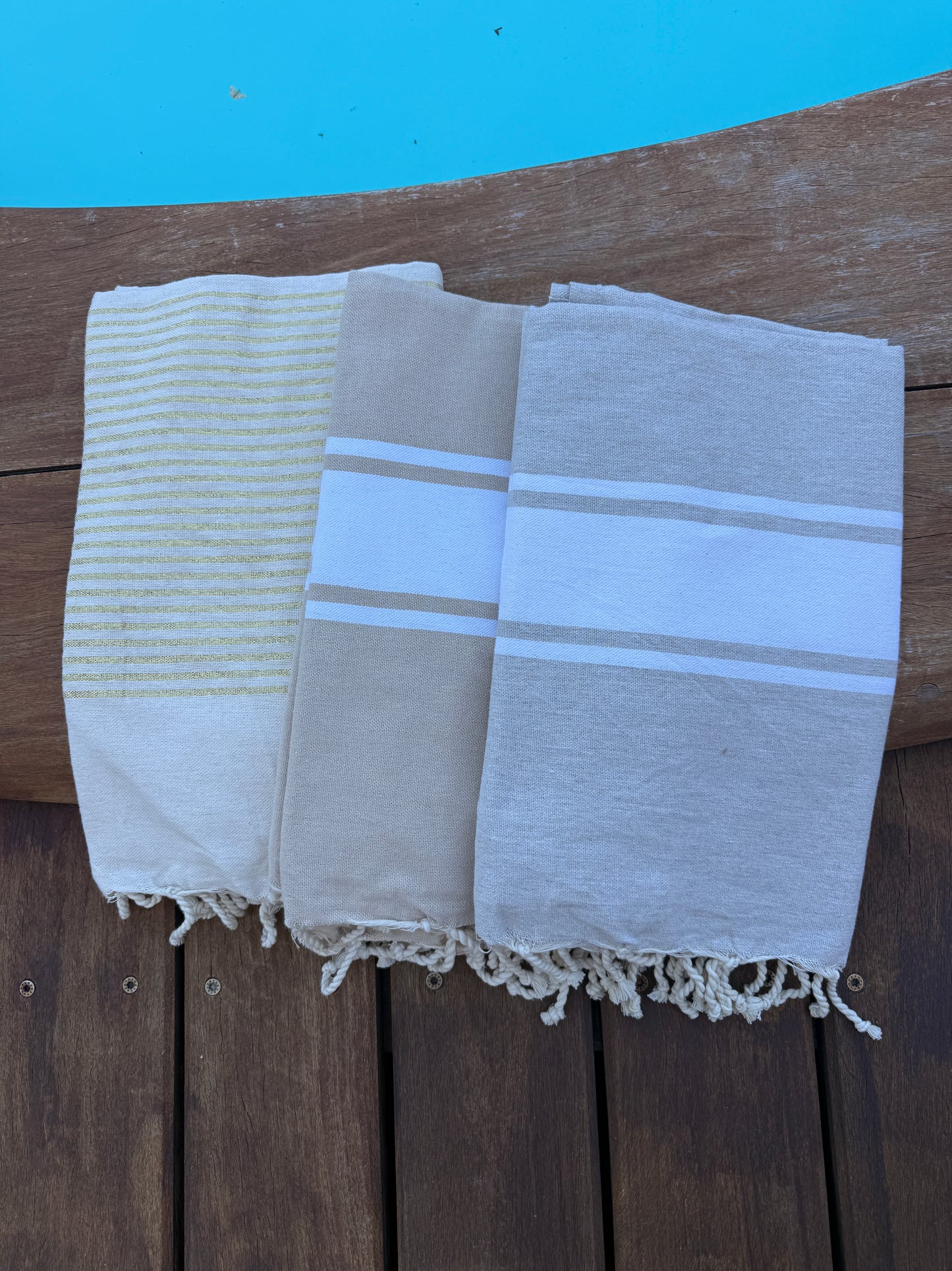 Fouta classique "beige"