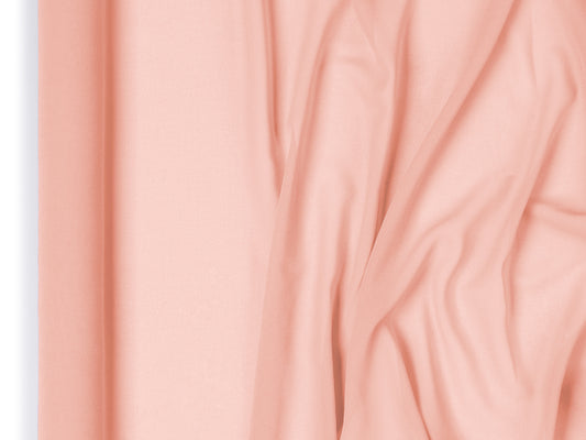 Chemin de table en chiffon, rose pâle, 0,48 x 5 m