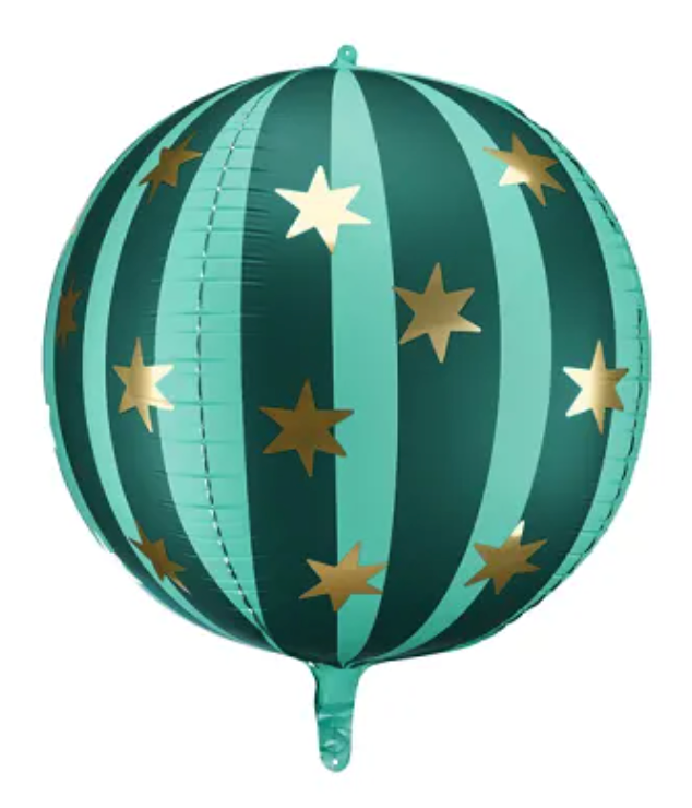Ballon de baudruche Starry ball, 2 couleurs