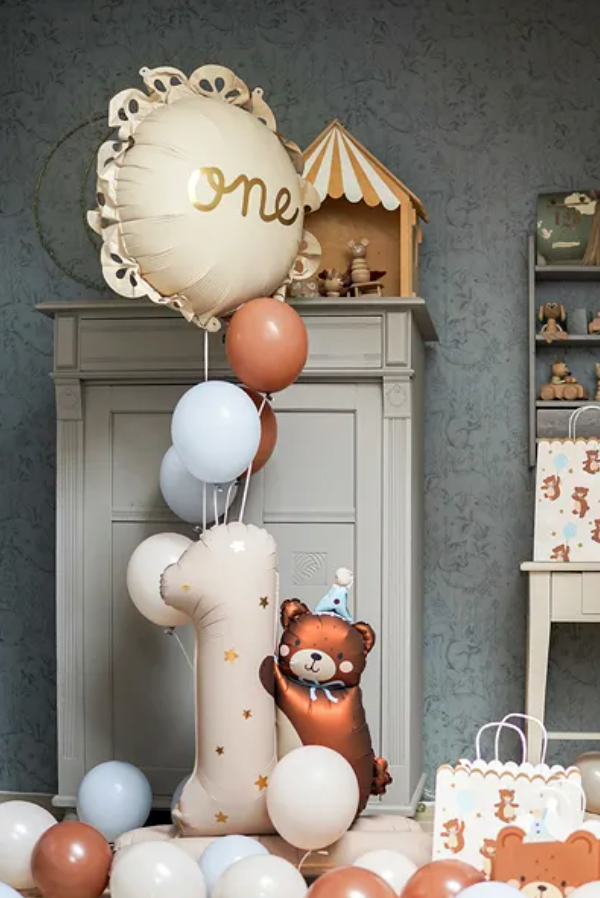 Ballon numéro 1 avec ours
