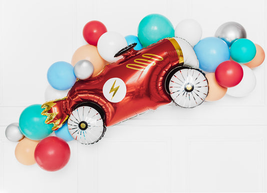 Ballon en Mylar Car, 111x63 cm, mélange