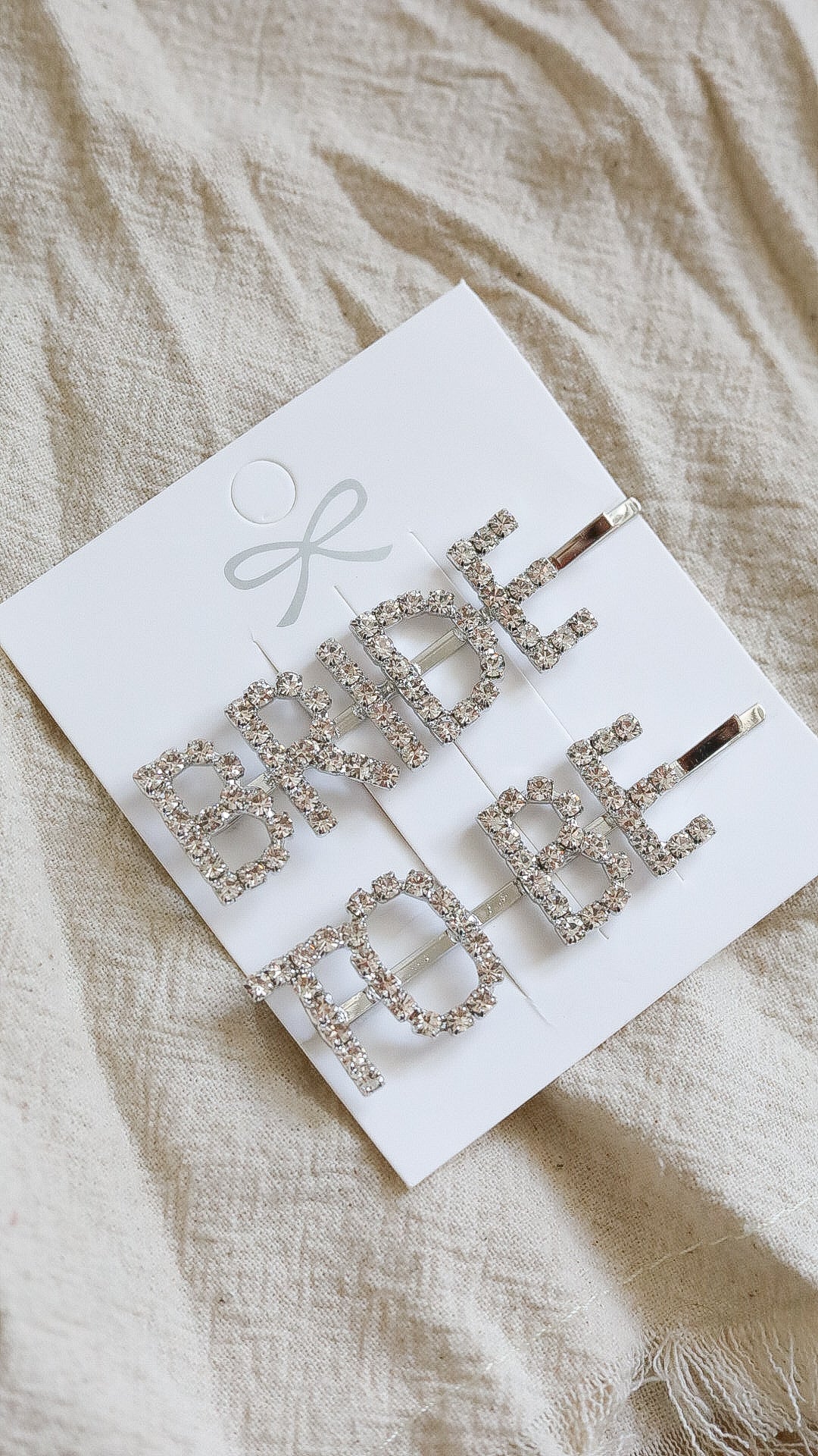 Barrette "BRIDE TO BE"