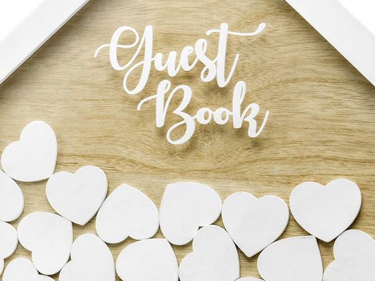 Livre d’or en bois – 30,5 × 43 cm