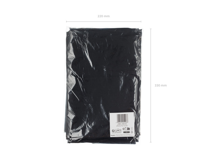 Nappe noir, 180 x 300cm