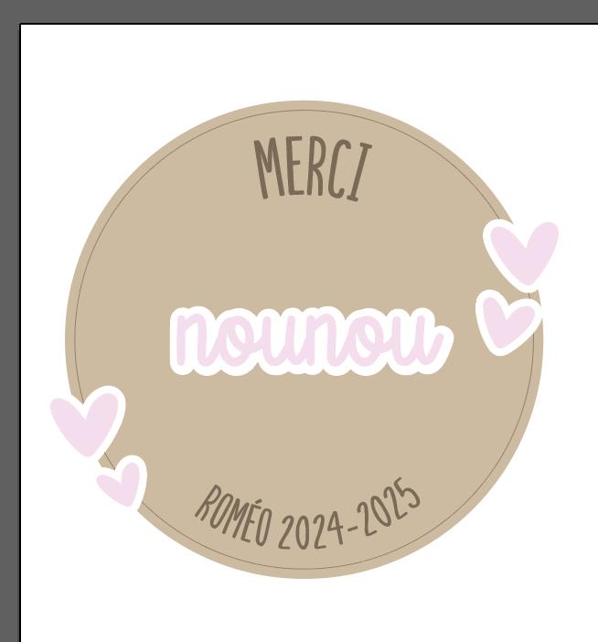 Magnet "Collection fin d'année"