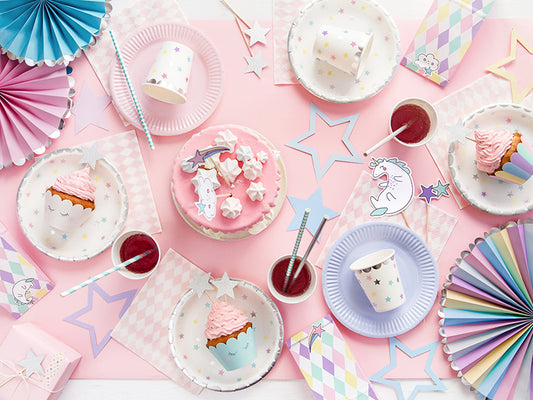 Rosaces décoratives Licorne Assortiment – lot de 3 pièces
