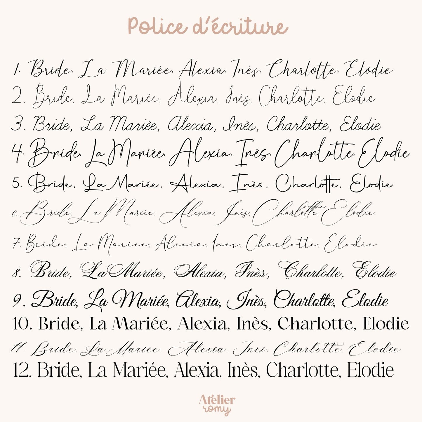 Box femme - témoin / DH "Iconic"