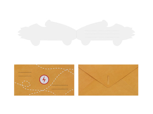 Invitations Voiture, assortiment (1 pqt. / 6 pc.)