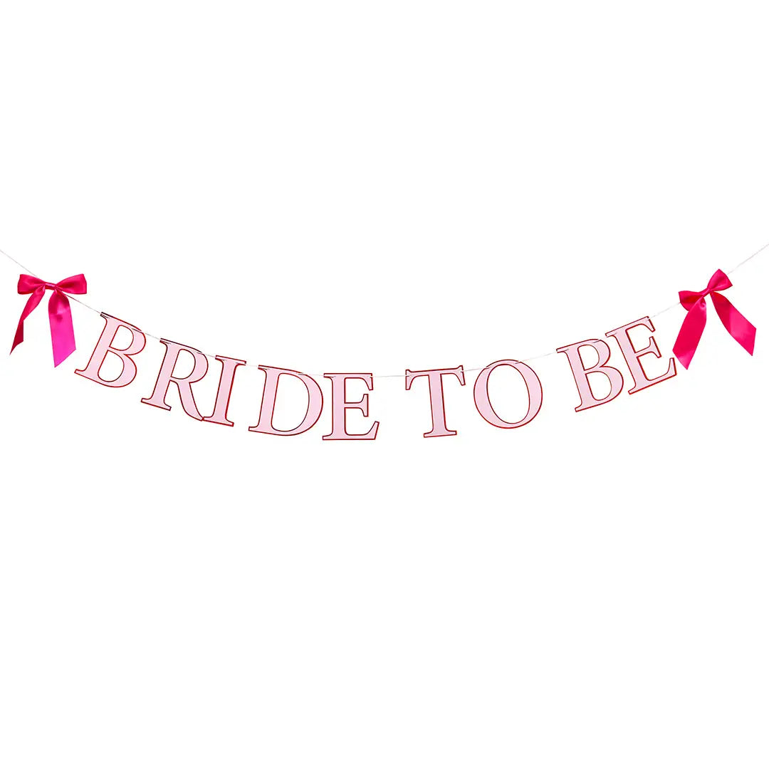 Guirlande en carton « bride to be » - 2 m