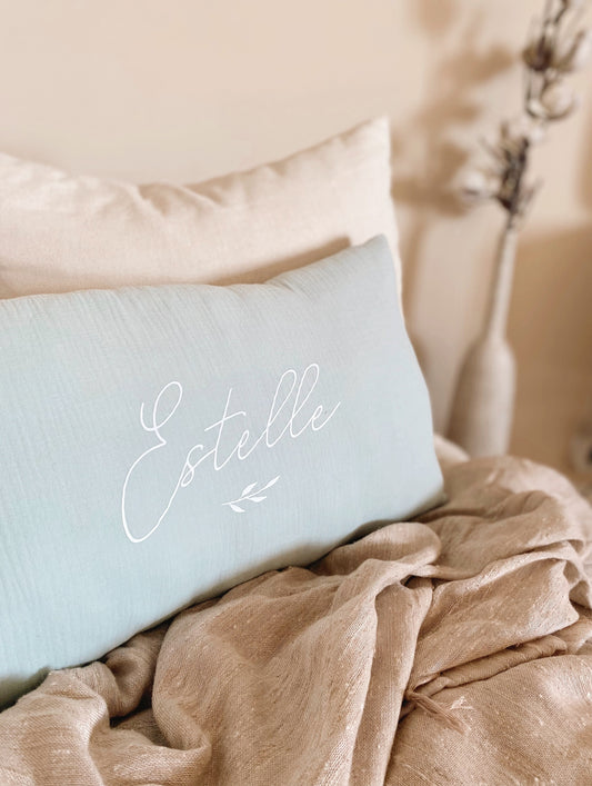 Housse de coussin / Plusieurs coloris et tissus