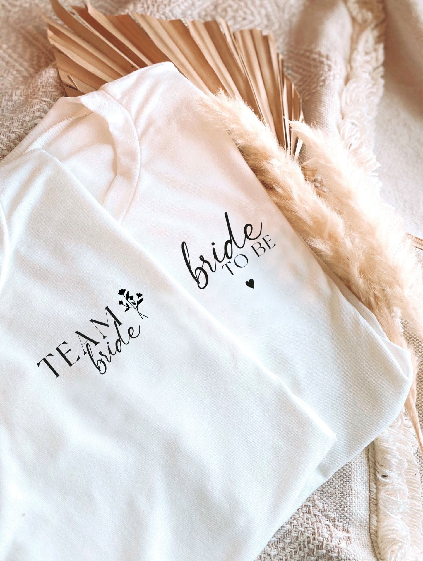 Tee shirt Collection "Team Bride & Bride »