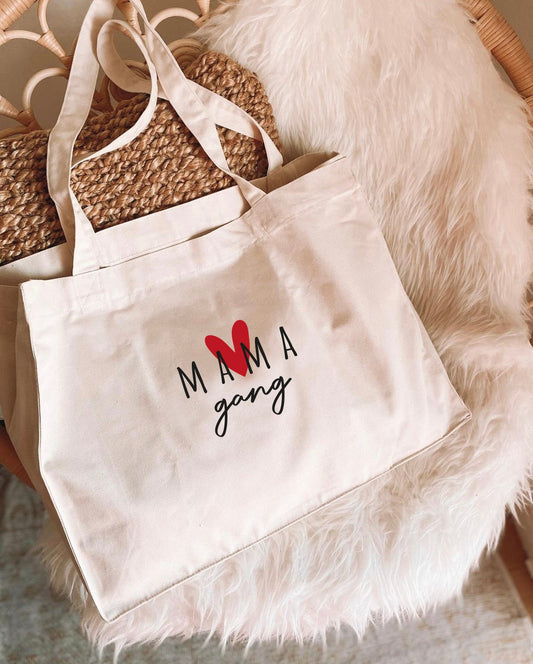 Sac cabas beige coton
