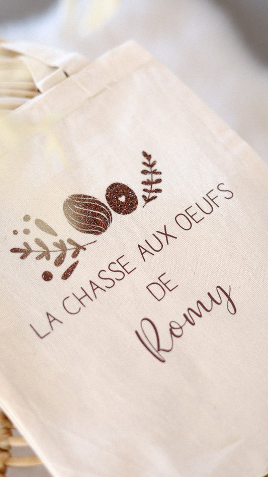 Tote bag Pâques - 3 modèles aux choix