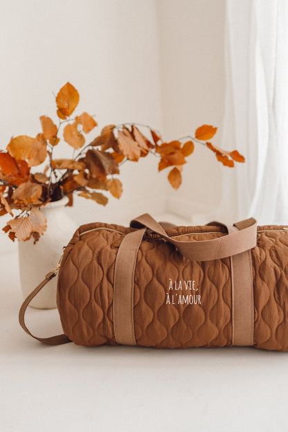 Sac polochon matelassé (3 couleurs)