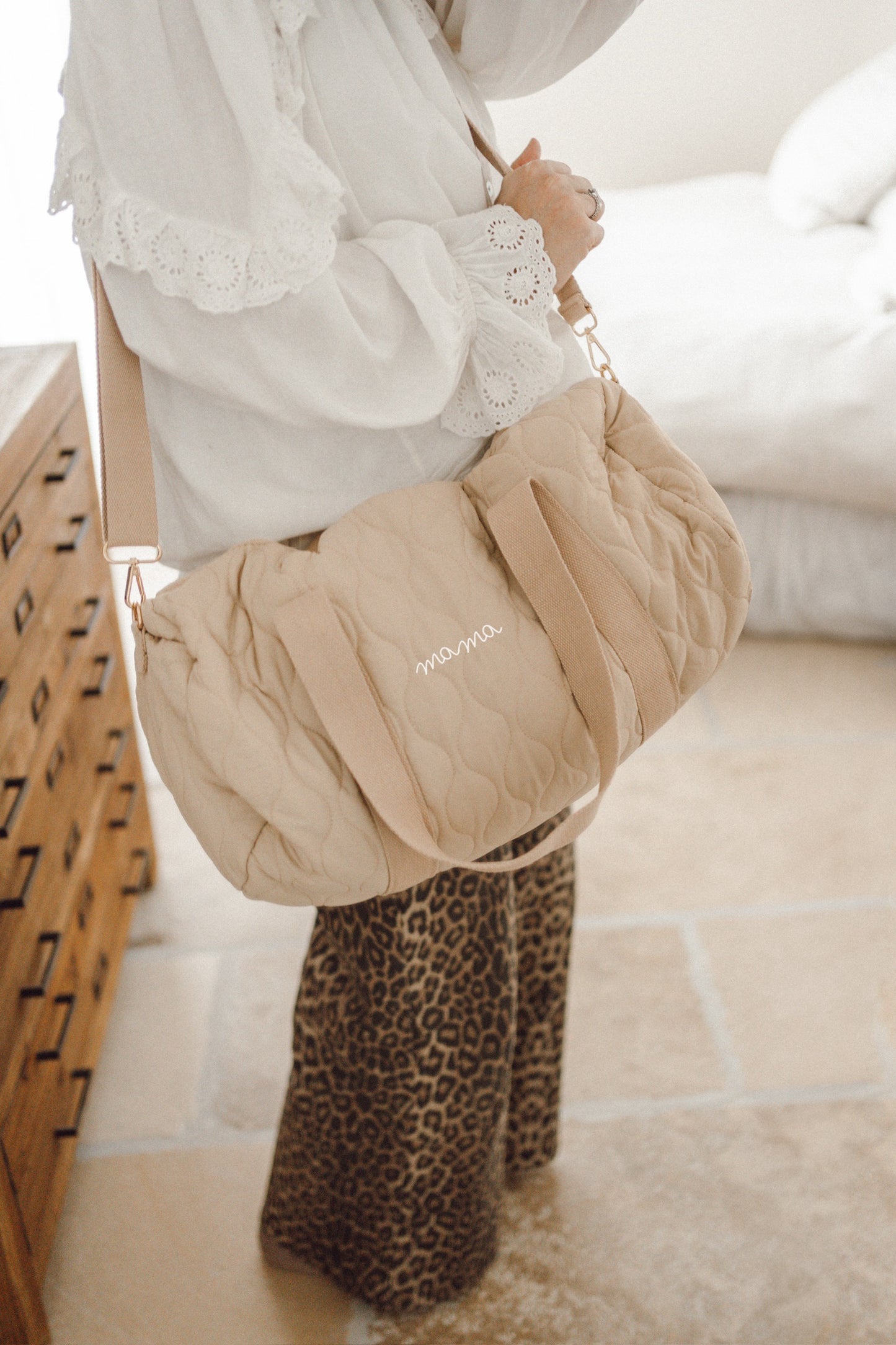 Sac polochon matelassé (3 couleurs)