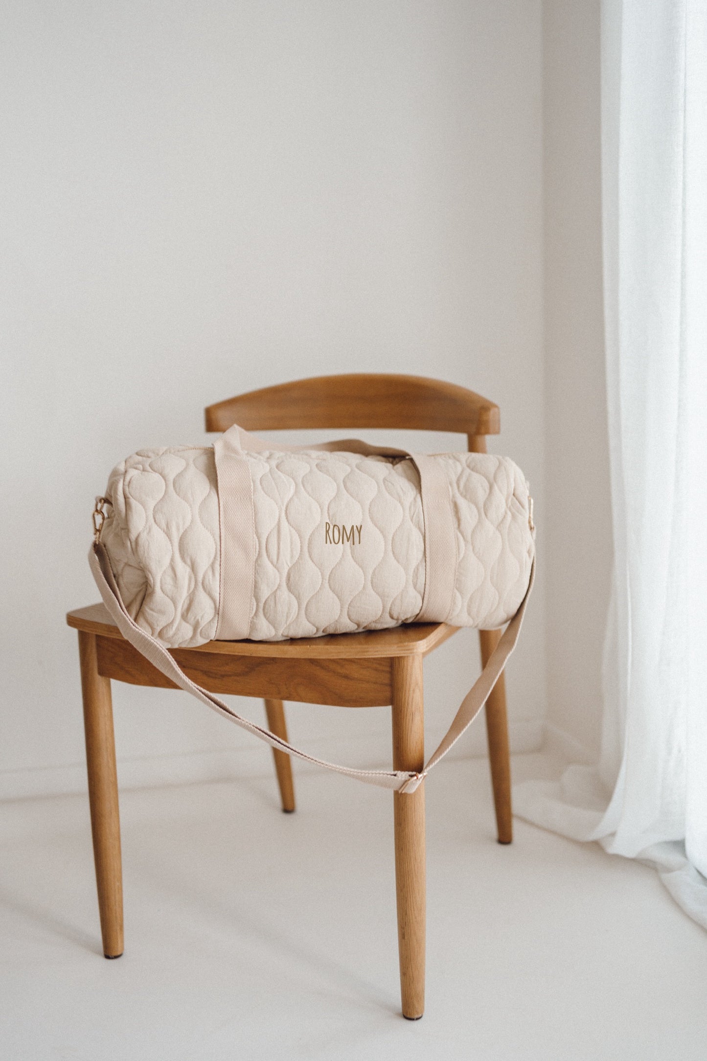 Sac polochon matelassé (3 couleurs)