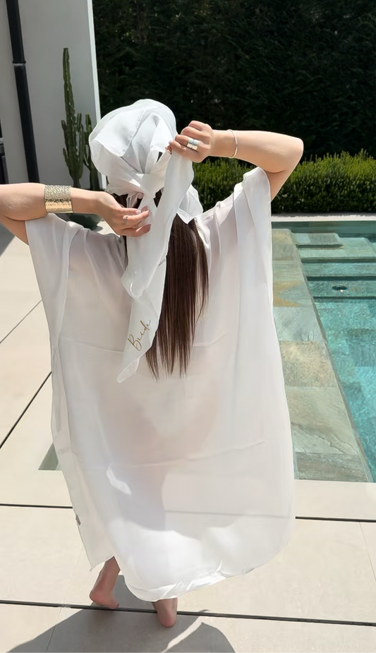 Foulard/ Bandeau effet satin