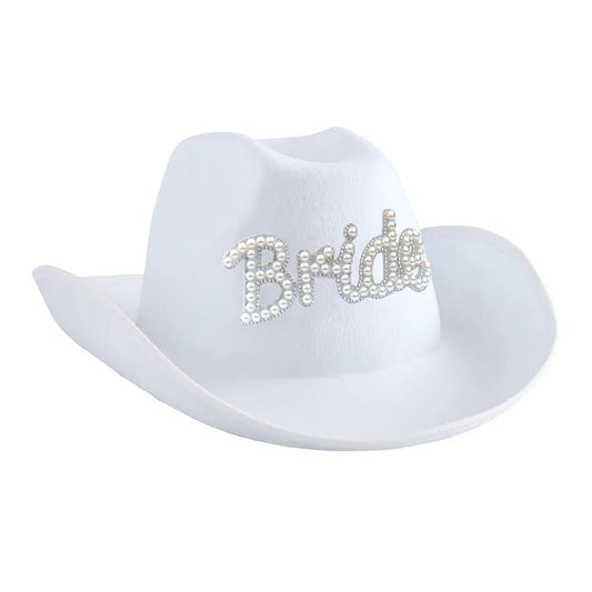 Chapeau de cow‑girl « Bride »