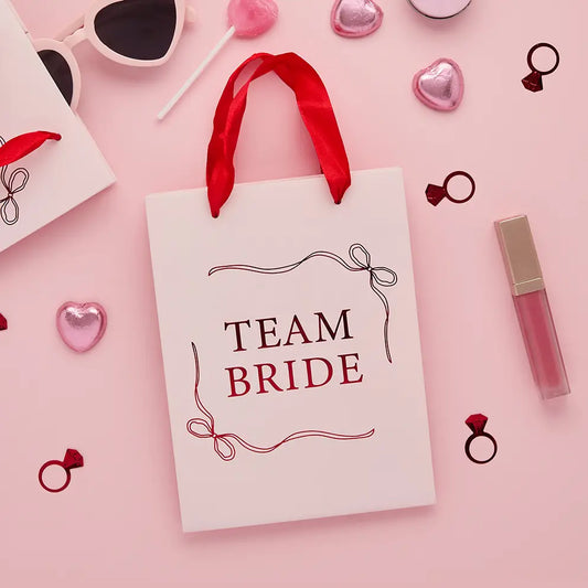 Sacs "Team Bride" pour EVJF - lot de 5