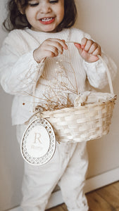 Panier de pâques en bambou