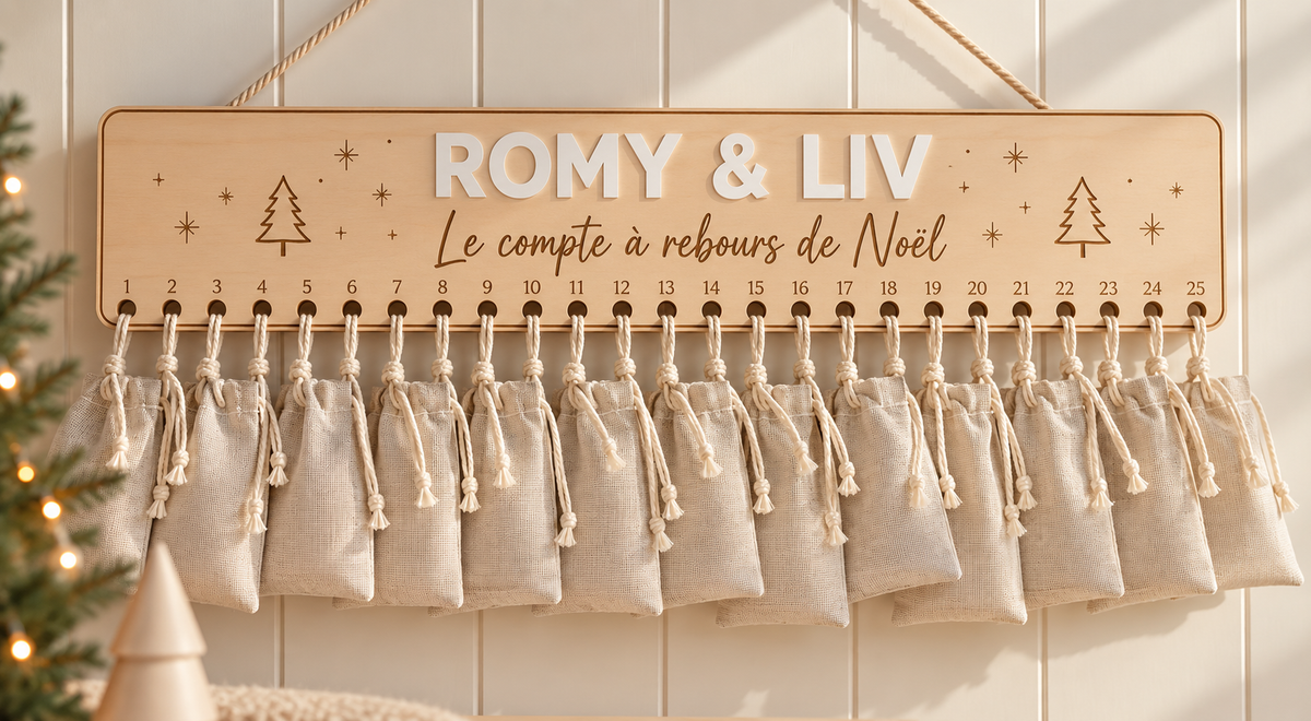 Calendrier de l'avent - Pochon
