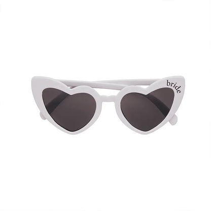 Lunettes cœur " bride "
