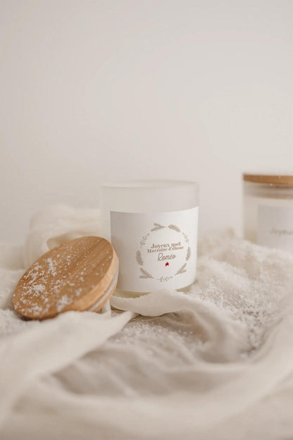 Bougie vanille "Noël"