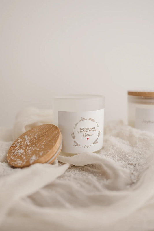 Bougie vanille "Noël"