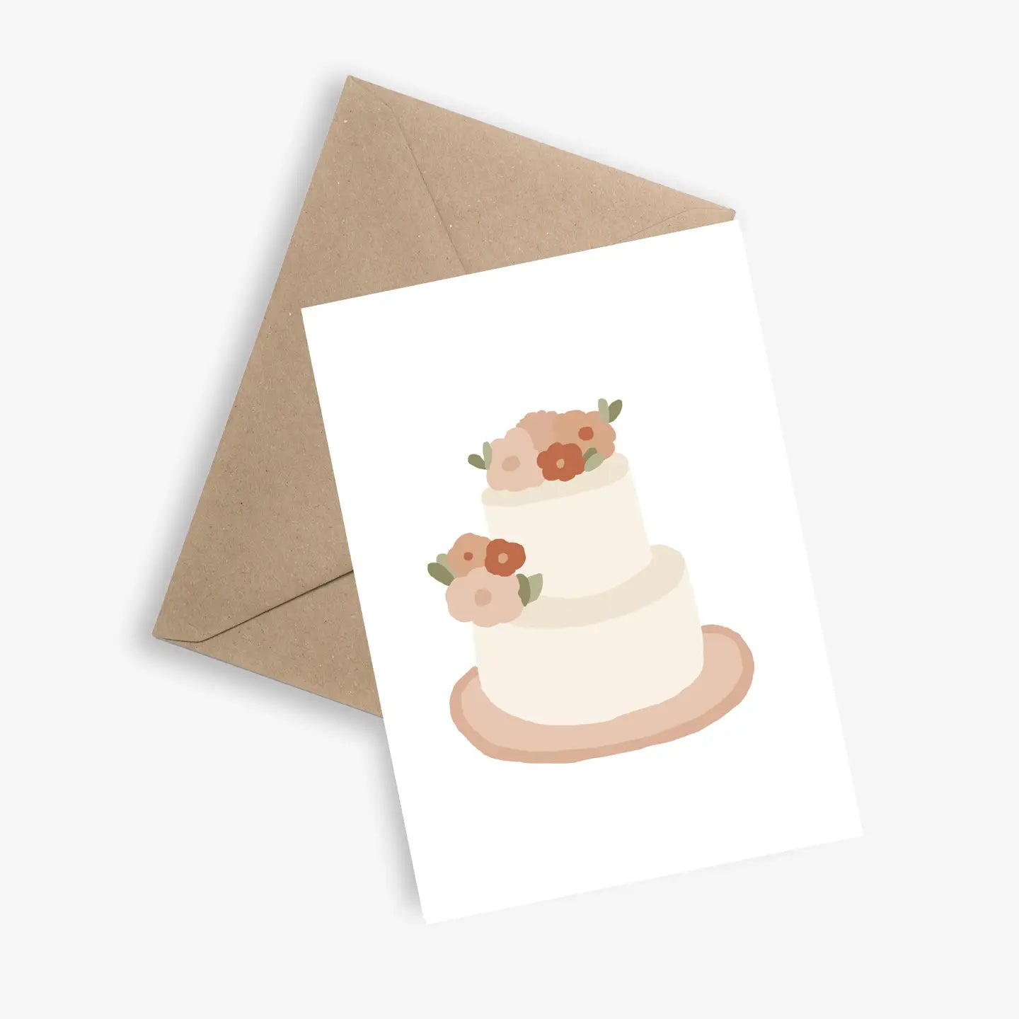 Carte mariage - "gâteaux des mariés"