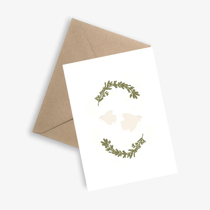 Carte à message - "l'envol"