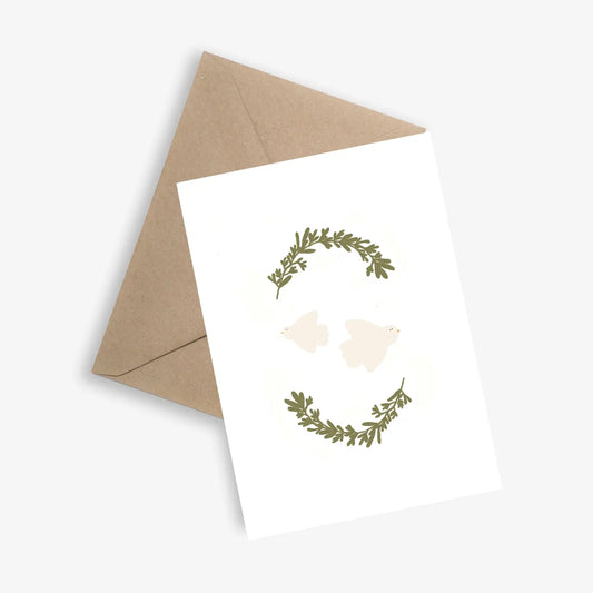 Carte à message - "l'envol"