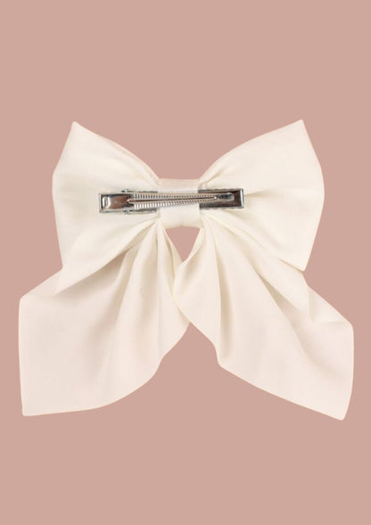 Noeud satin blanc "Bride"