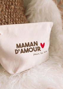 Pochette avec soufflée "Logo Maman"