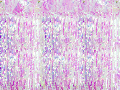 Rideau de fête – iridescent – 90 x 250cm – Atelier Romy