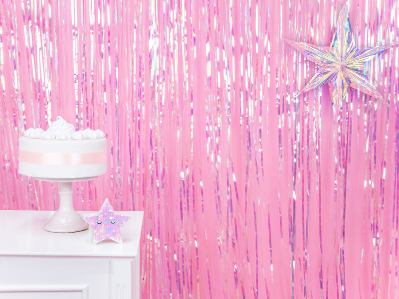 Rideau de fête – iridescent – 90 x 250cm – Atelier Romy