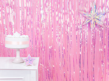 Rideau de fête – iridescent – 90 x 250cm – Atelier Romy