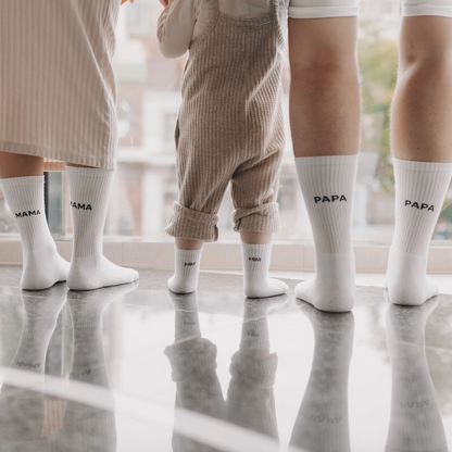 Chaussette Famille - Broderie
