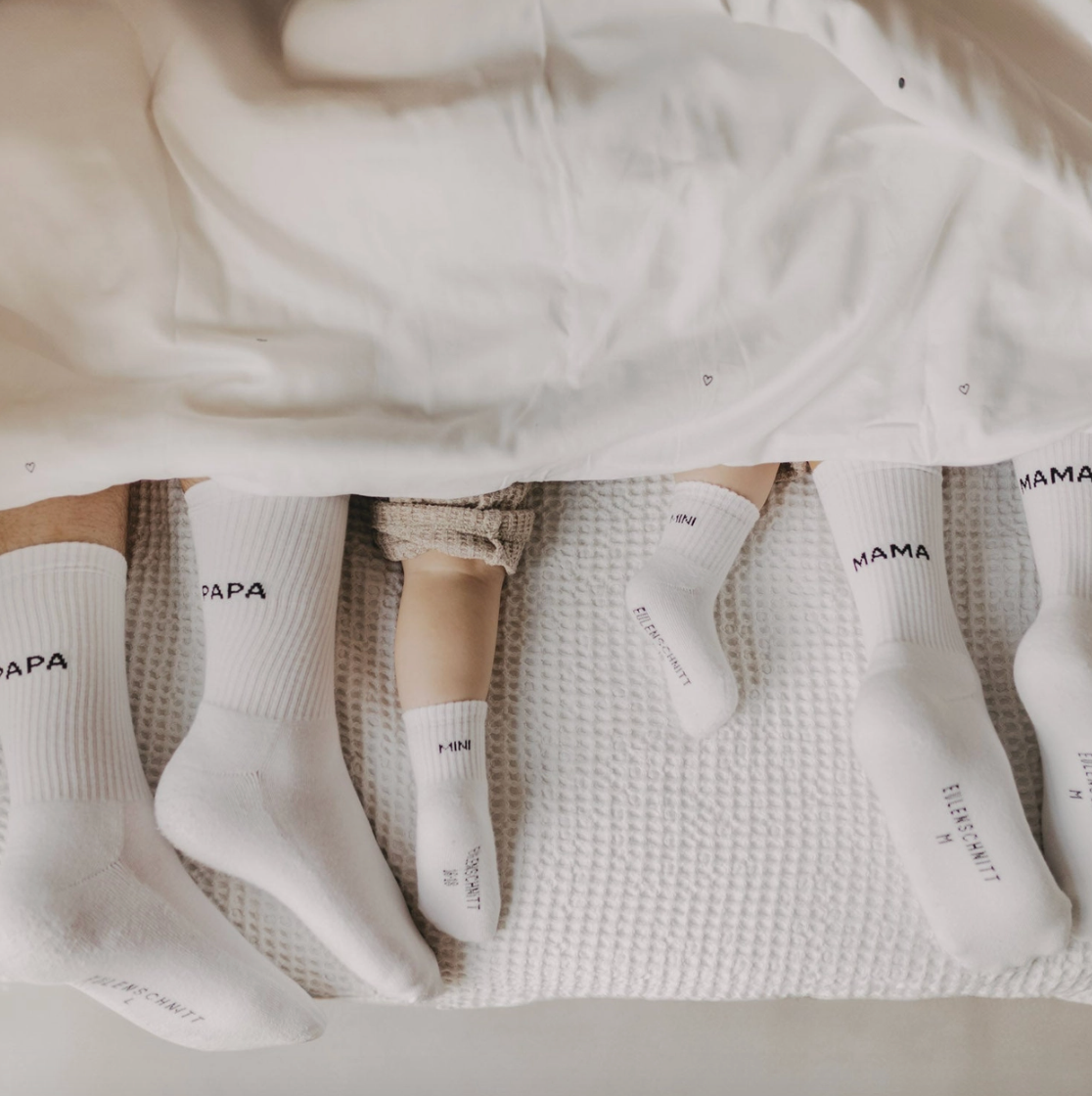 Chaussette Famille - Broderie
