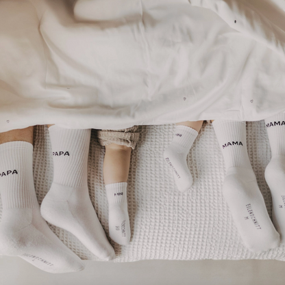 Chaussette Famille - Broderie