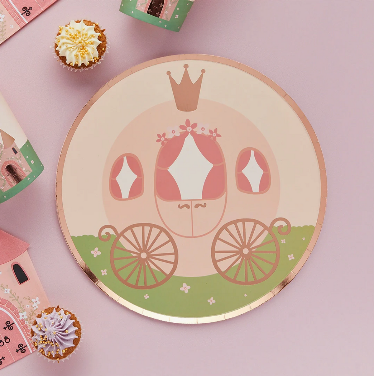 Assiette Château (lot de 8)