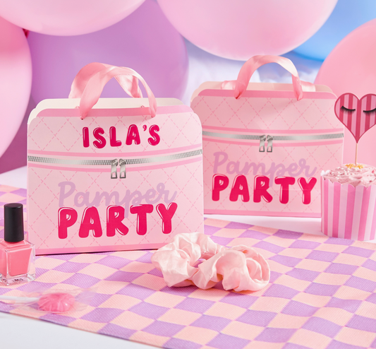 Sacs de fête beauty - Personnalisable (lot de 5)