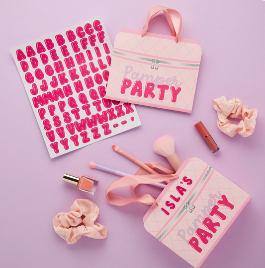 Sacs de fête beauty - Personnalisable (lot de 5)