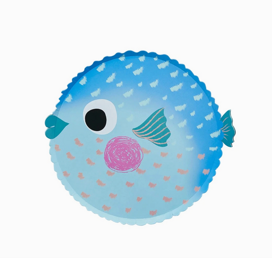 Assiettes Fish - Lot de 8