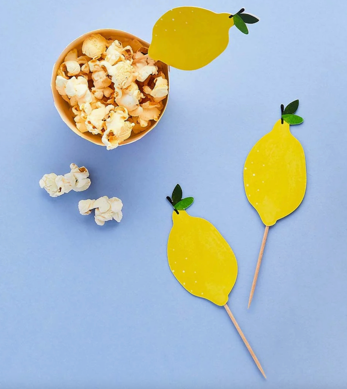 Décoration citron - Lot de 12