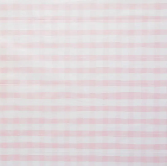 Nappe en papier Vichy rose